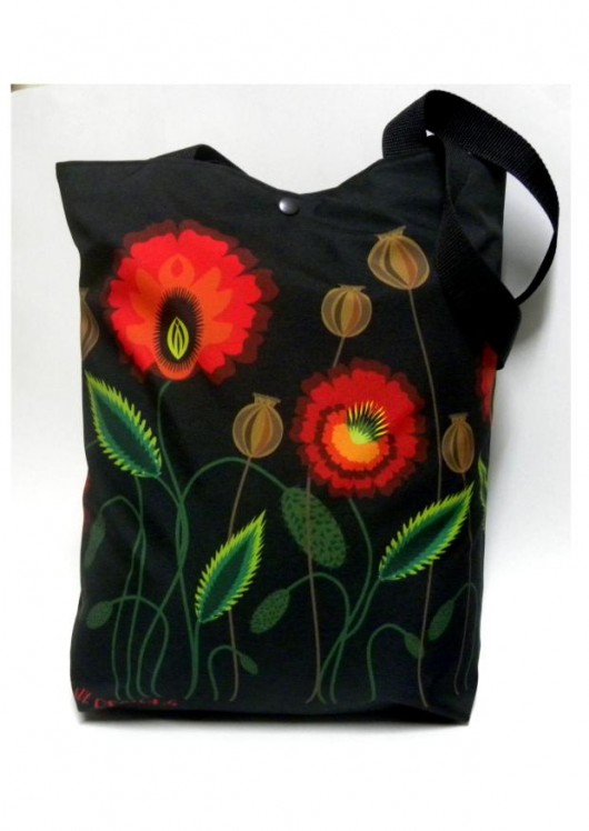 Duża torba z motywem folk Gaul Designs