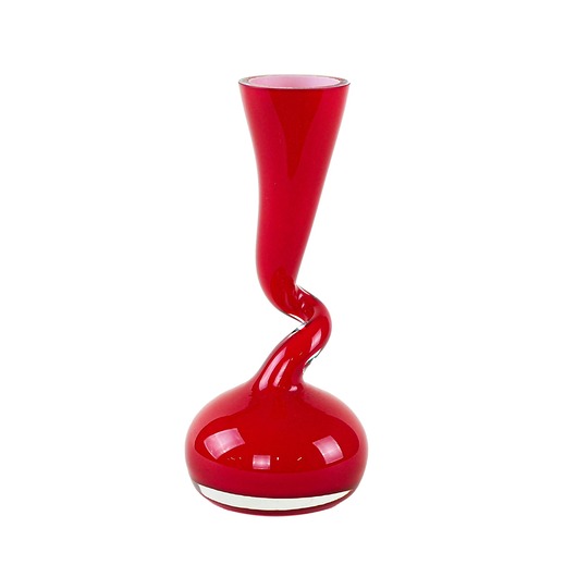 wazony Wazon czerwony, Swing Vase, Normann Copenhagen, B.Bonnesen