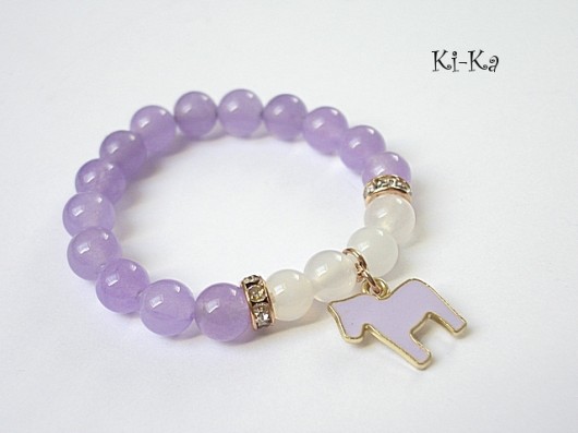 Baby shower /dla niemowląt/ - pony violet KiKa pracownia