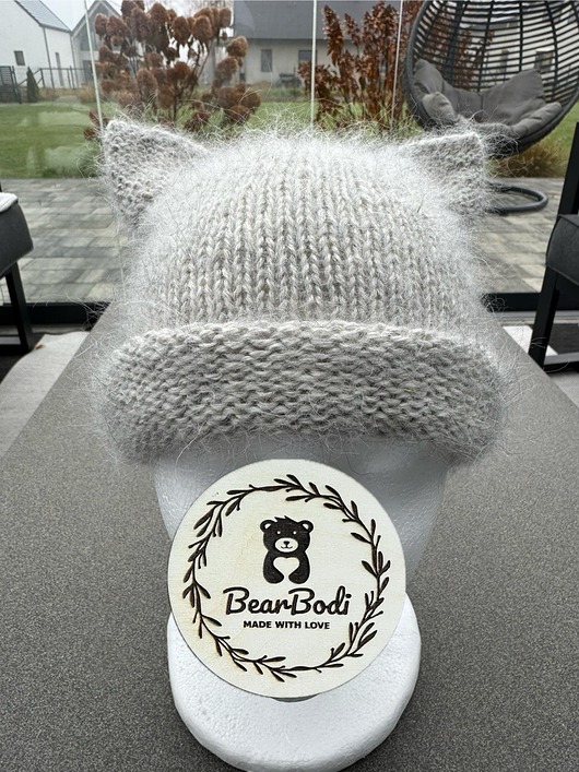 czapki damskie Czapka kociak