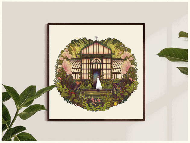 grafiki i ilustracje The Crystal Palace