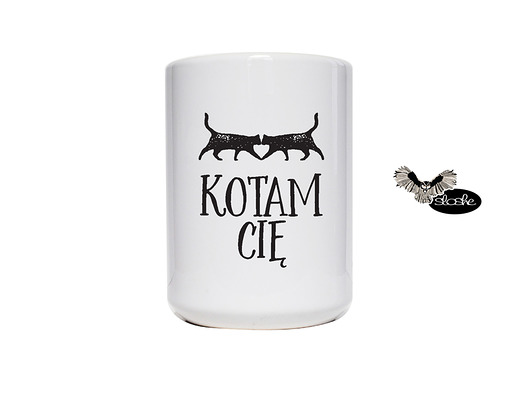Kotam Cię, z całującymi kotami Sowia Aleja