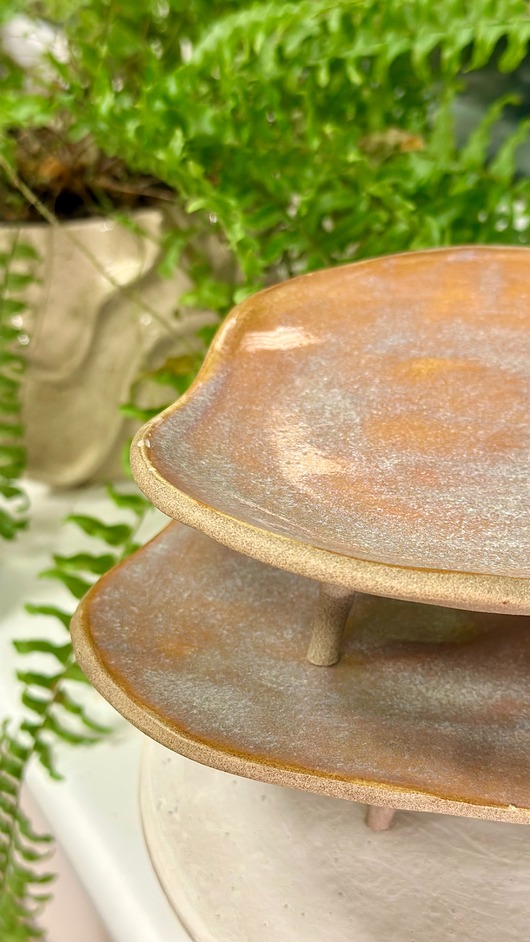 patery i talerze Zestaw 2 pater