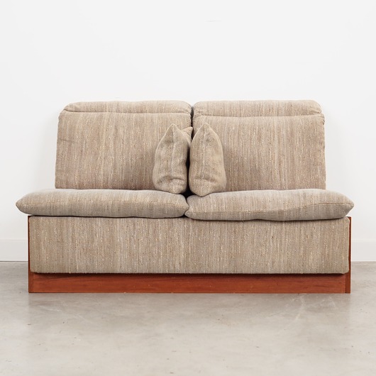 sofy i szezlongi Sofa tekowa, duński design, lata 70, produkcja: Dania