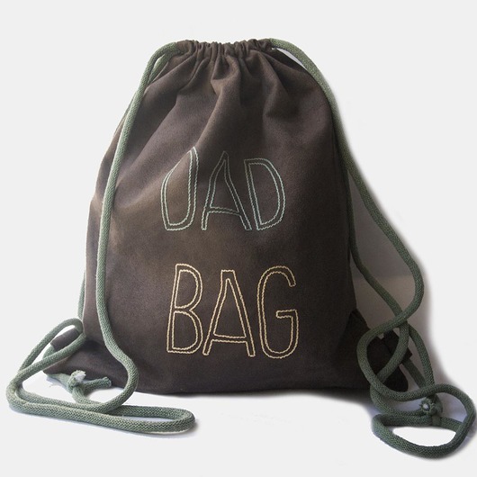 DAD BAG plecak worek dla taty raspberi