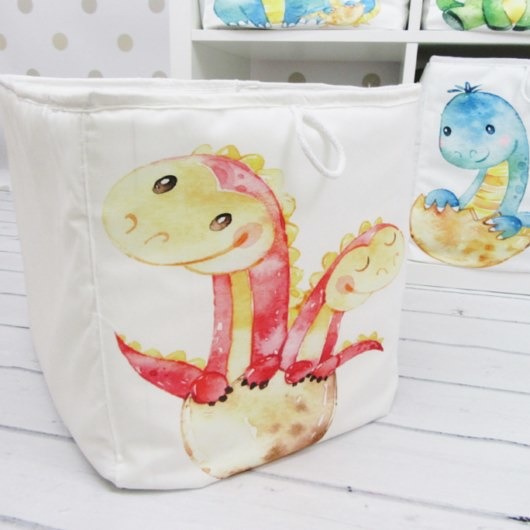 pojemniki na zabawki Pojemnik na zabawki z Dinozaurem