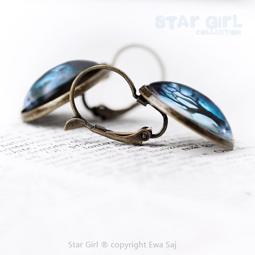Star Girl collection, romantyczne kolczyki Ewa Saj Fotografie