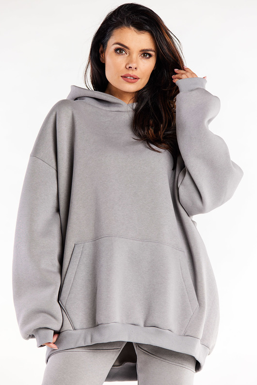 bluza z kapturem damska Bluza C323