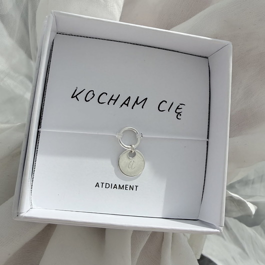 bransoletki na sznurku Bransoletka na sznurku z literką personalizowana