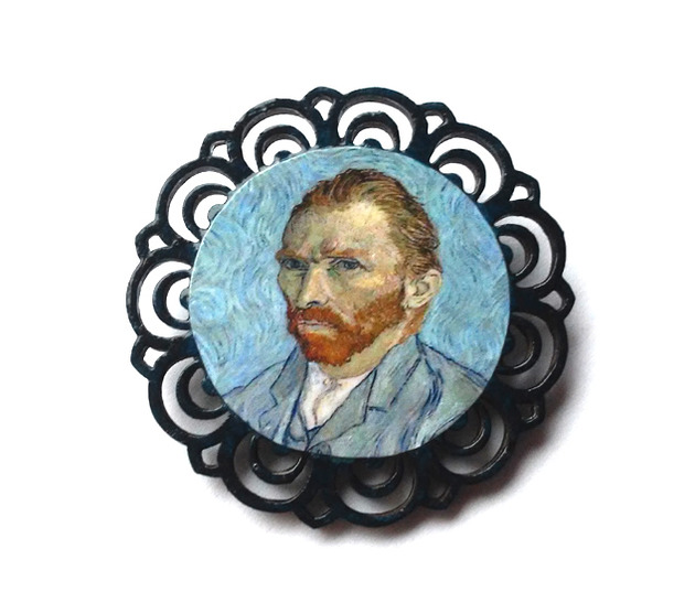 Broszka Vincent van Gogh inka76