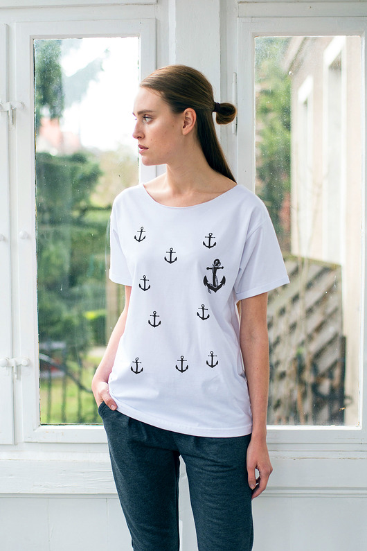 LOVE ANCHOR Oversize t-shirt GAU great as You