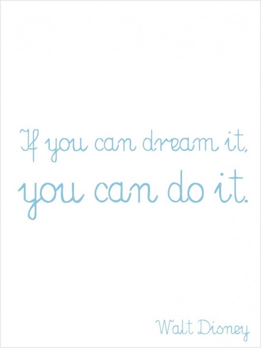 POSTER - You can do it Walt Disney KOKO by HOKO