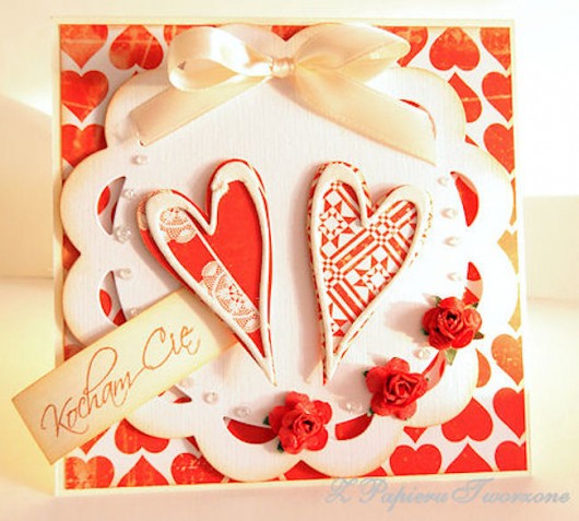 Kocham Cię :) Z Papieru Tworzone