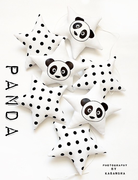 PANDA - girlanda Pracownia ktorej nie ma