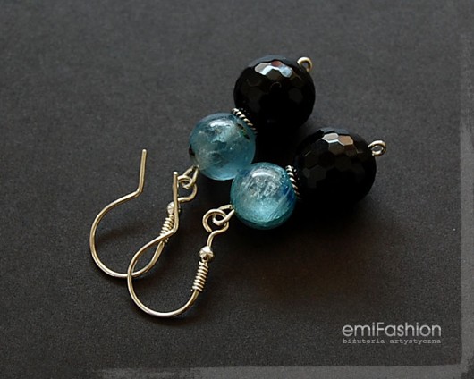 Kyanit i Onyks MAREMI Jewelry
