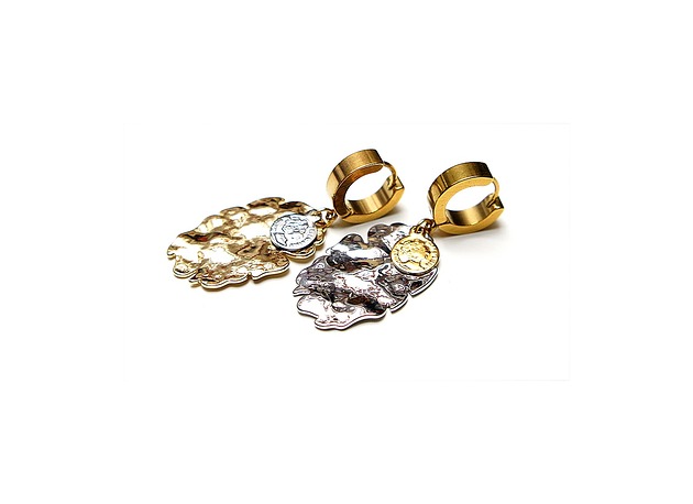 kolczyki z mosiądzu Alloys Collection /Odd/ - Numizmaty vol. 2 - kolczyki