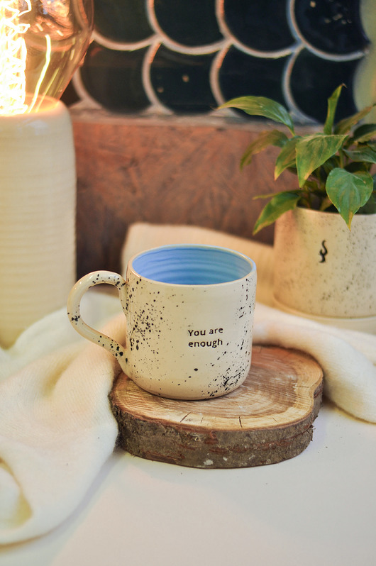 kubki Ceramiczny Kubek 500 ml "You are enough"