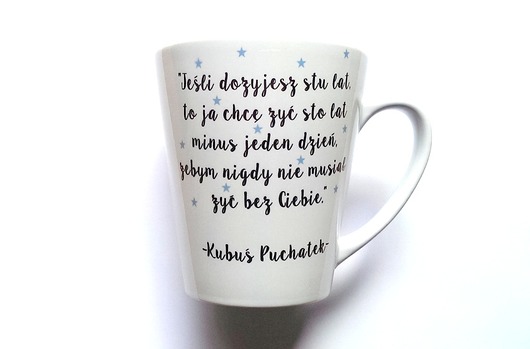 Kubek Latte Kubuś Puchatek FarrowDesign