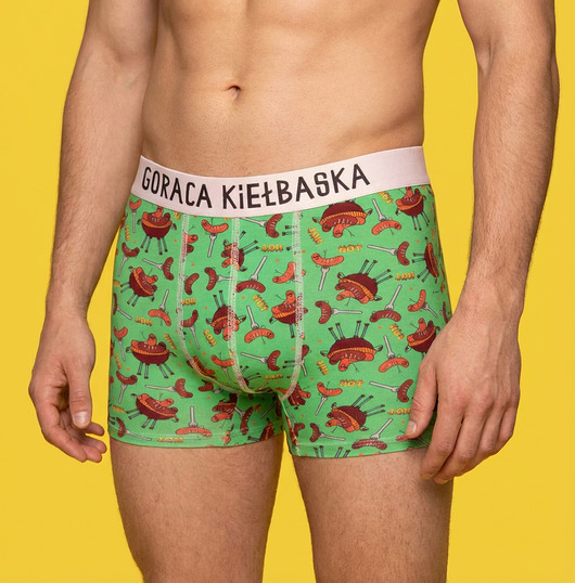 moda - inne Gorąca kiełbaska  - bawełniane bokserki - Majtki z Sosnowca