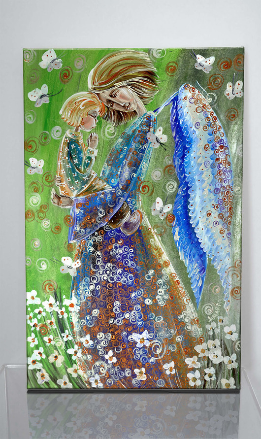 obrazy Dziecięca modlitwa.  Giclee
