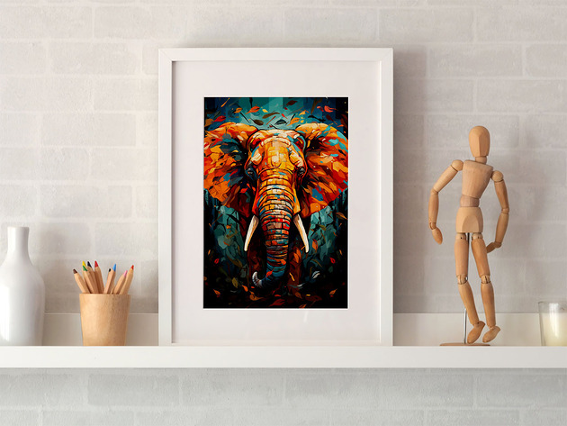 plakaty Plakat - Elephant