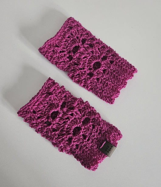 rękawiczki damskie Mitenki z wełny