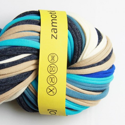 Zamotka Dzianinowy Naszyjnik BLUE BELL CADOaccessories