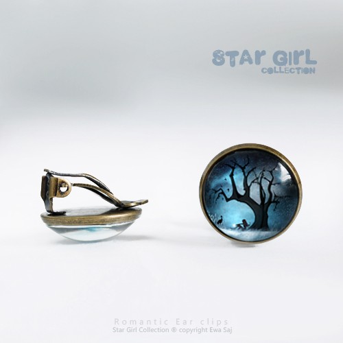 Star Girl collection, romantyczne kolczyki Ewa Saj Fotografie