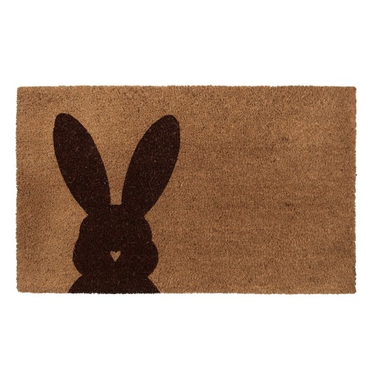 wycieraczki pod drzwi Wycieraczka wejściowa kokosowa Rabbit 75x45 cm