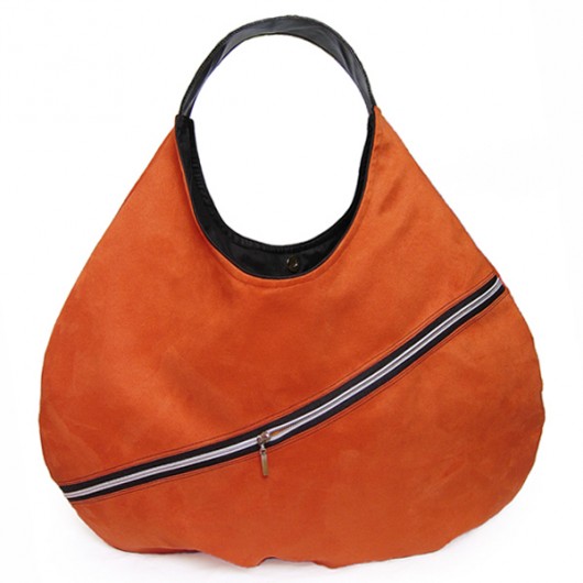 silver zip (alkantara) BandaBag