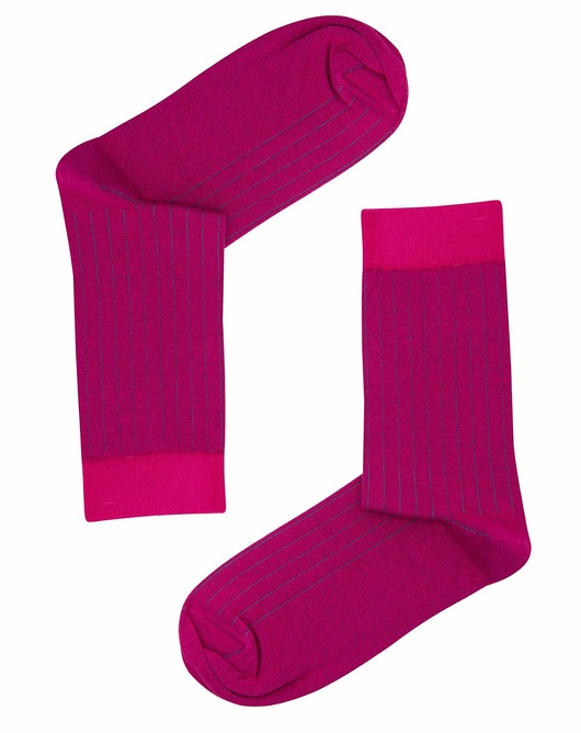 Magenta w niebieski prążek KABAK