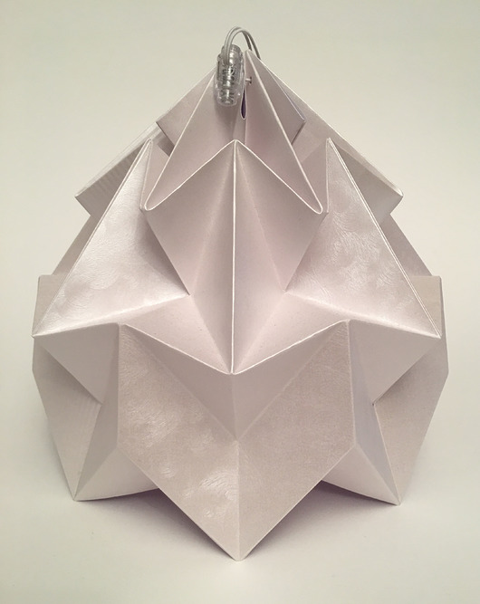 Abażur klosz Origami Klasyka origamilamp Riccio Papersign