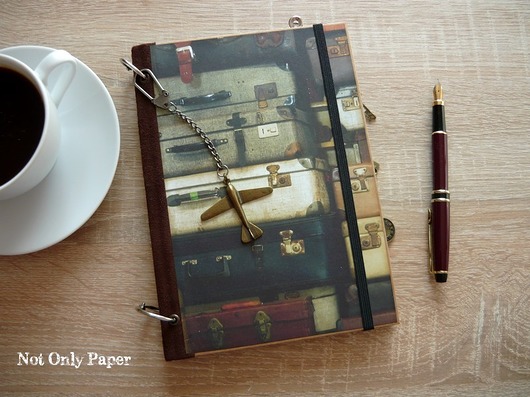 messy journal, pamiętnik, notatnik Not Only Paper