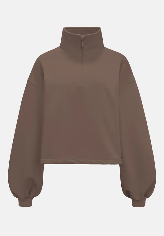 bluza bez kaptura damska Bluza Celeste Cappuccino