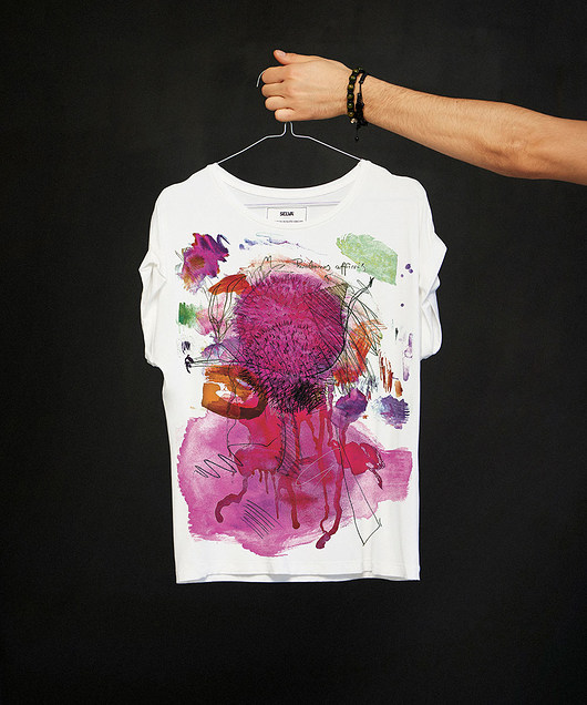 Pandanus t-shirt woman - SELVA SELVA