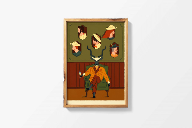 Toast x print Justyna Frąckiewicz