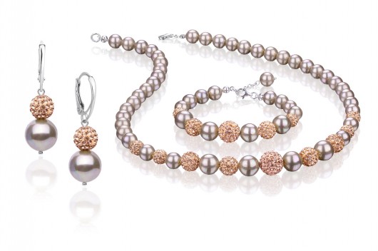 ZESTAW 3-częściowy z pereł stopniowanych KPS1 Coccola JEWELLERY