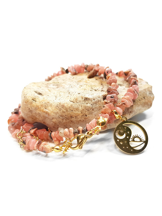 chokery Rodochrozyt naszyjnik choker
