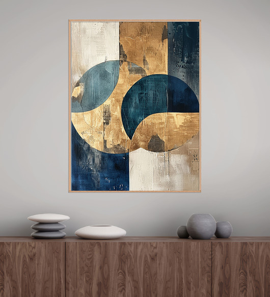 plakaty Geometria natury - Plakat, druk - Minimalizm, Boho, Loft #150