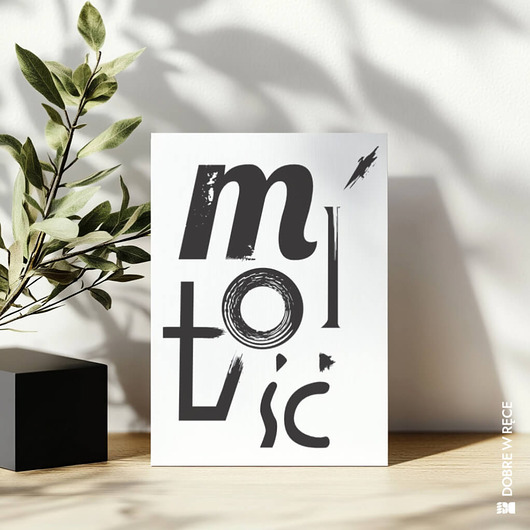 plakaty Miłość plakat typograficzny 50 cm x 70 cm czarny