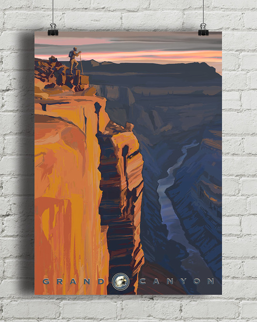 plakaty Plakat Wielki Kanion / Widok na rzekę