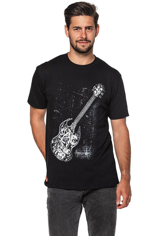 t-shirty męskie T-shirt męski UNDERWORLD Guitar machine