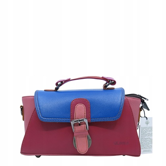 torby na ramię Torebka damska skórzana retro do ręki regulowany pasek elegancka eko OLIVKA