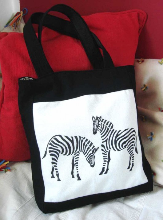 torebka Zebra AvA