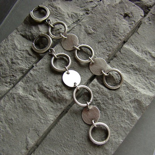 kolczyki wire wrapping Snakes