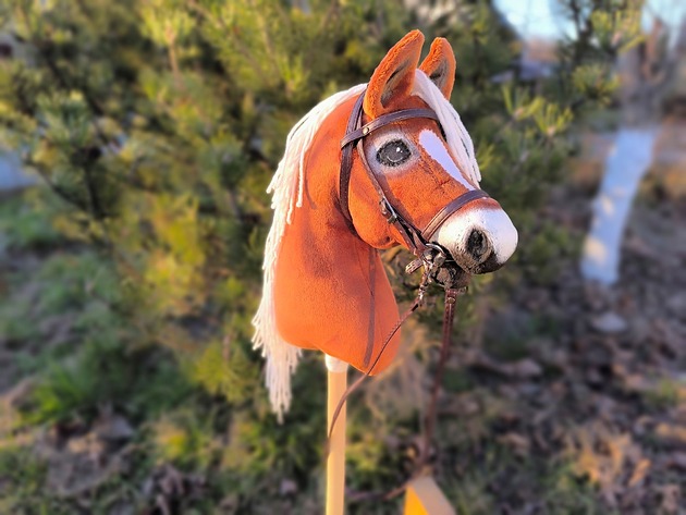zabawki - inne Hobby horse A4 Haflinger kasztanek koń na kiju