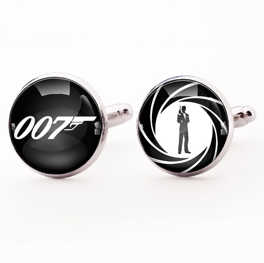 spinki do mankietów James Bond - spinki do mankietów - 0246