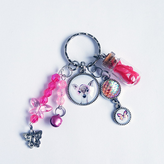 breloki Breloczek - Sarenka, motyl