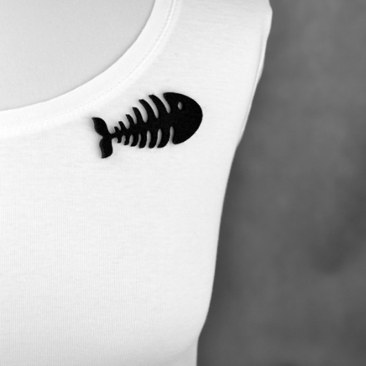 FeltFish felt label