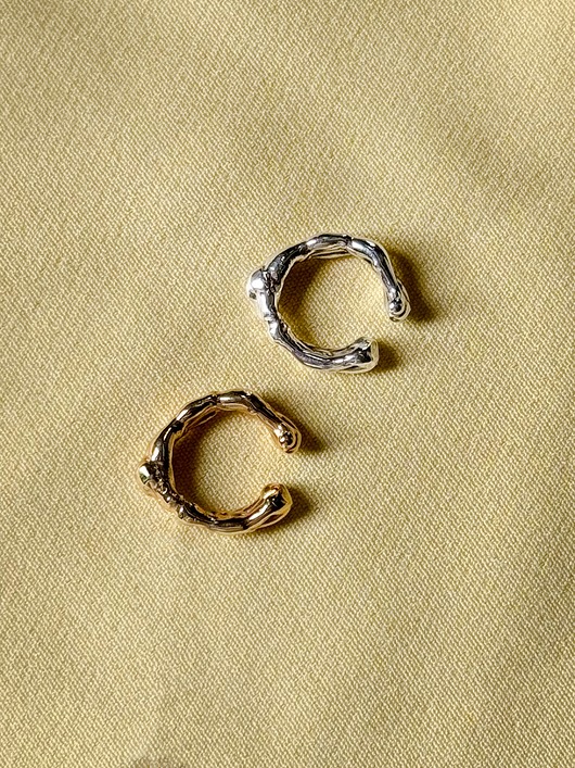 kolczyki pozłacane Pozlacana nausznica